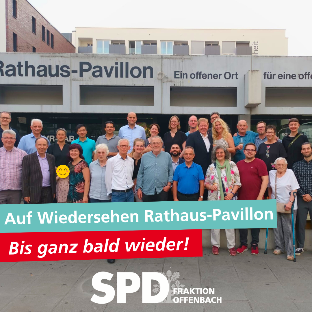 Auf Wiedersehen Und Neubeginn! - SPD Offenbach Am Main